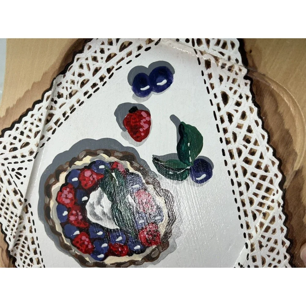 Candy vtg wooden